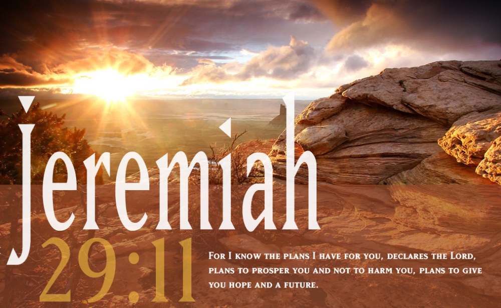 jeremiah, plans for a hope and a future