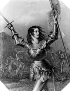 While yet a teenage girl, St. Joan of Arc was sent by God to rescue France from annihilation.