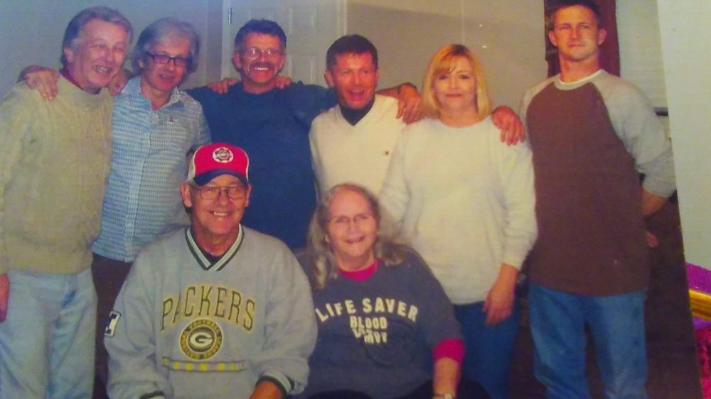 Johnstons, last family photo